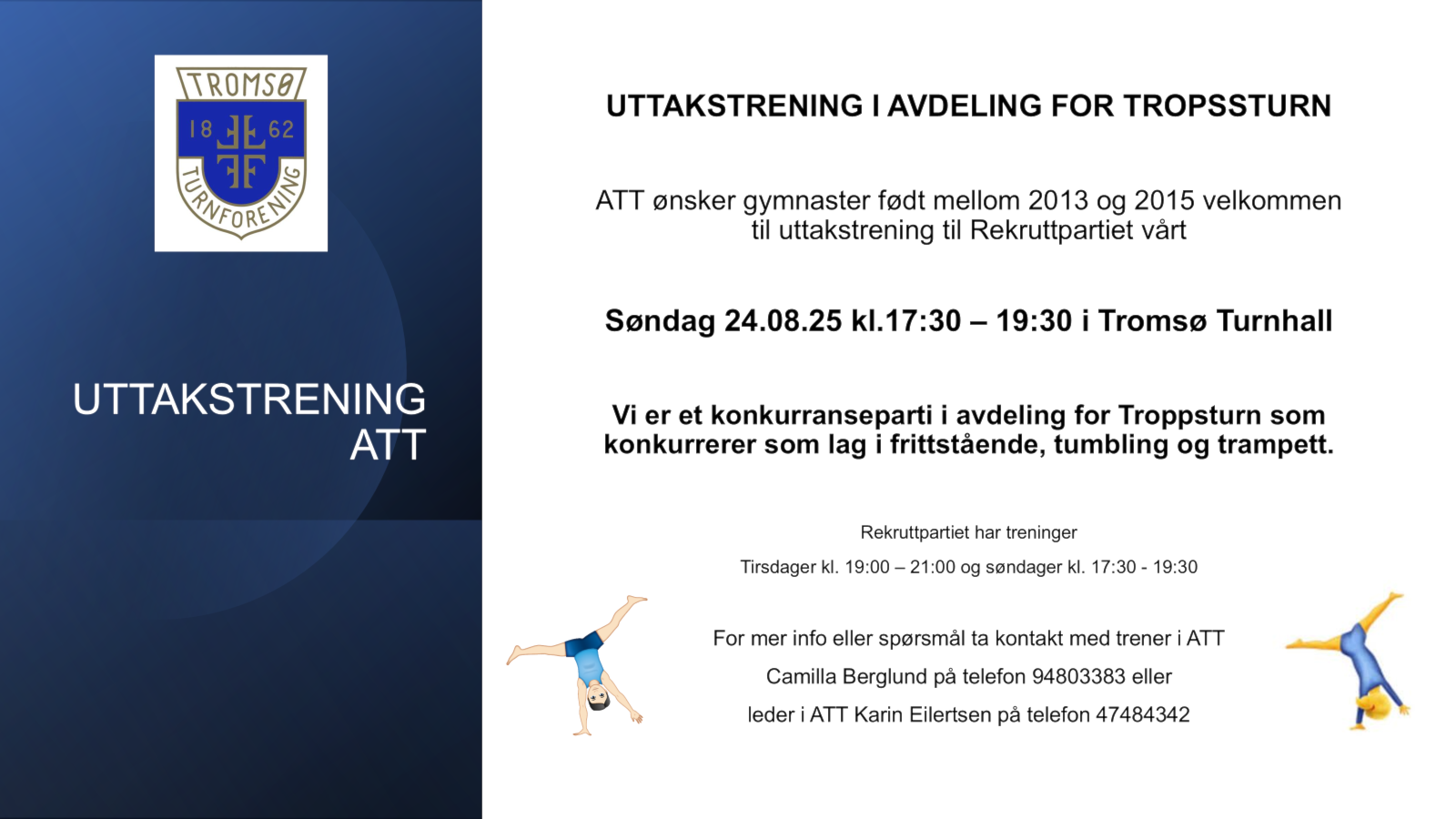 UTTAKSTRENING ATT